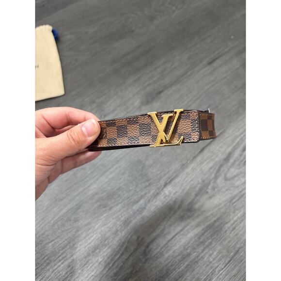 Louis Vuitton Damier Ebene Iconic 25MM Reversible Belt Size 90cm main image 10